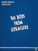 Boys from Syracuse piano sheet music cover